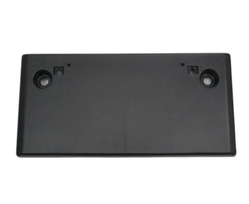 LICENSE PLATE BRACKET FR (MATTE-BLACK) REPLACEMENT FOR MITSUBISHI LANCER 2005 PARTSLINK NUMBER MI1068100