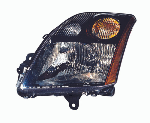HEAD LAMP RH 2.5L CAPA REPLACEMENT FOR NISSAN SENTRA 2008 PARTSLINK NUMBER  NI2503169C
