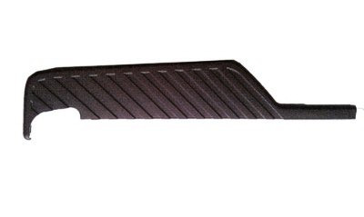 BUMPER STEP PAD RR OUTER RH BLACK REPLACEMENT FOR NISSAN TITAN PICKUP 2008 PARTSLINK NUMBER  NI1197100