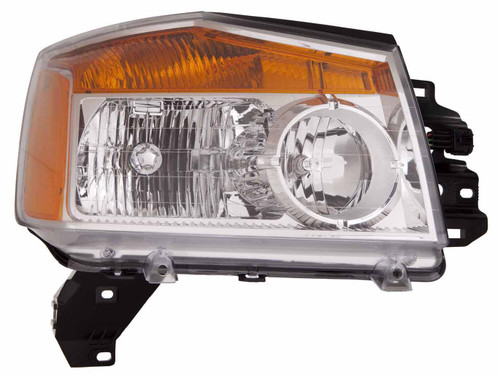 HEAD LAMP RH CAPA REPLACEMENT FOR NISSAN TITAN PICKUP 2008 PARTSLINK NUMBER NI2503168C HEAD LAMP RH CAPA REPLACEMENT FOR NISSAN TITAN PICKUP 2008 PARTSLINK NUMBER NI2503168C