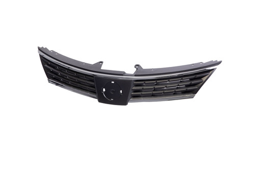 GRILLE CHROME/BLACK REPLACEMENT FOR NISSAN VERSA - SDN/ HB 2008 PARTSLINK NUMBER  NI1200224