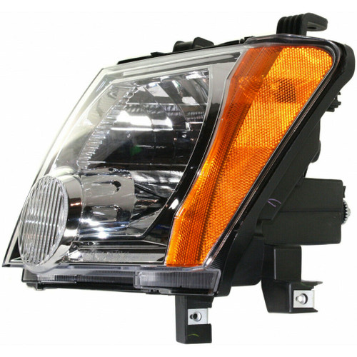HEAD LAMP LH EXCLUDE 09-15 S/X-MODELS CAPA REPLACEMENT FOR NISSAN XTERRA 2008 PARTSLINK NUMBER  NI2502161C
