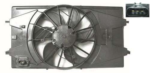 COOLING FAN ASSY 2.4L REPLACEMENT FOR PONTIAC G5 2008 PARTSLINK NUMBER  GM3115205