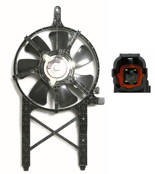 AC FAN ASSY V6 REPLACEMENT FOR NISSAN FRONTIER PICKUP 2005 PARTSLINK NUMBER NI3020100