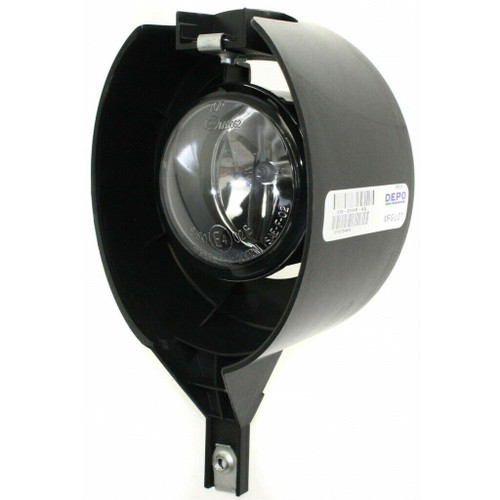 FOG LAMP FR RH ON CHROME BUMPER HQ REPLACEMENT FOR NISSAN FRONTIER PICKUP 2005 PARTSLINK NUMBER NI2593121