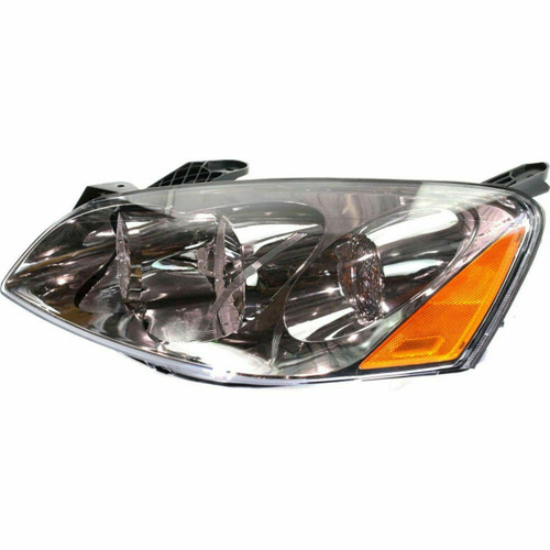 HEAD LAMP LH W/CLEAR ROUND LENS FOR CTF PKG BASE/GT MDL 09-10/GXP MDL 08-09 CAPA REPLACEMENT FOR PONTIAC G6 2008 PARTSLINK NUMBER  GM2502355C