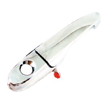 DOOR HANDLE FR LH OUTER (W/KEY HOLE) CHROME REPLACEMENT FOR PONTIAC SOLSTICE 2008 PARTSLINK NUMBER  GM1310164