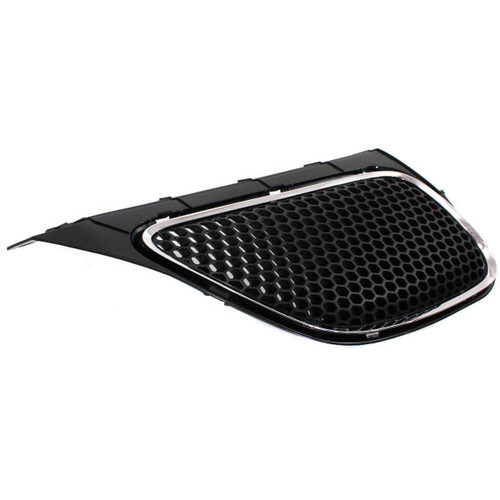 GRILLE RH UPPER MATTE-DARK GRAY W/CHROME MLDG REPLACEMENT FOR PONTIAC VIBE 2008 PARTSLINK NUMBER  GM1200651