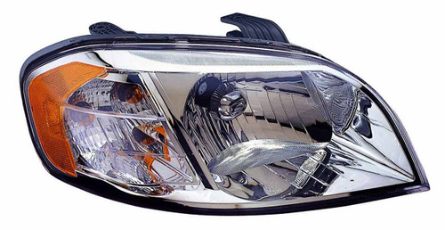 HEAD LAMP RH CAPA REPLACEMENT FOR PONTIAC WAVE SEDAN (CANADA) 2008 PARTSLINK NUMBER  GM2503273C