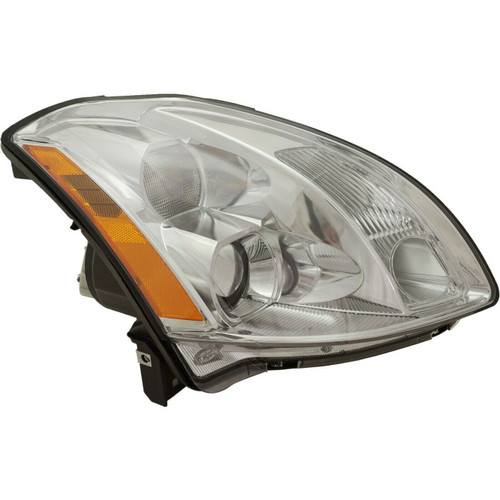 HEAD LAMP RH HALOGEN HQ REPLACEMENT FOR NISSAN MAXIMA 2005 PARTSLINK NUMBER NI2503183
