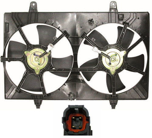 COOLING FAN ASSY REPLACEMENT FOR NISSAN MURANO 2005 PARTSLINK NUMBER NI3115124