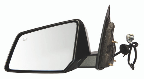 DOOR MIRROR LH POWER HTD 2ND DESIGN TEXTURED REPLACEMENT FOR SATURN OUTLOOK 2008 PARTSLINK NUMBER  GM1320401