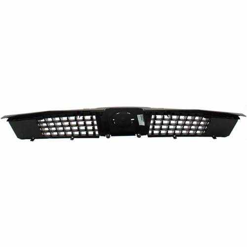 GRILLE SILVER-BLACK REPLACEMENT FOR NISSAN QUEST 2005 PARTSLINK NUMBER NI1200219