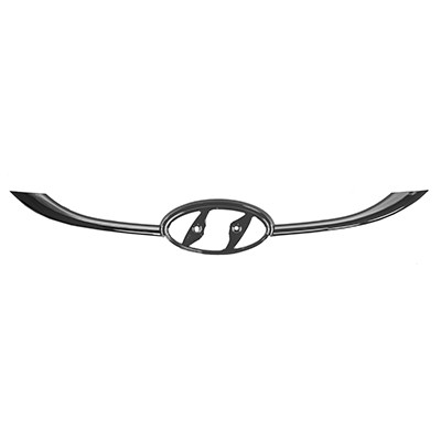 GRILLE MOULDING UPPER CHROME  REPLACEMENT FOR HYUNDAI ELANTRA GT-HATCHBACK 2015 PARTSLINK NUMBER  HY1217102