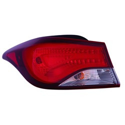 TAIL LAMP LH KOREA BUILT CAPA REPLACEMENT FOR HYUNDAI ELANTRA SEDAN 2015 PARTSLINK NUMBER HY2804130C TAIL LAMP LH KOREA BUILT CAPA REPLACEMENT FOR HYUNDAI ELANTRA SEDAN 2015 PARTSLINK NUMBER HY2804130C
