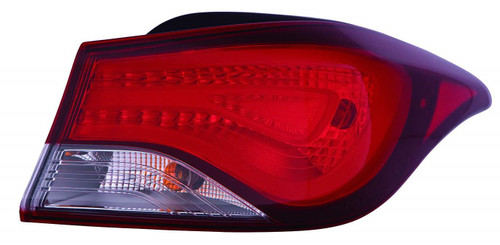 TAIL LAMP LH US BUILT CAPA   REPLACEMENT FOR HYUNDAI ELANTRA SEDAN 2015 PARTSLINK NUMBER  	HY2804131C