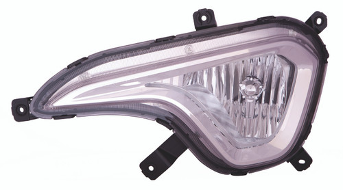 FOG LAMP FR LH GLS/LTD CAPA  REPLACEMENT FOR HYUNDAI SANTA FE-(6-7 SEATER) 2015 PARTSLINK NUMBER  HY2592144C