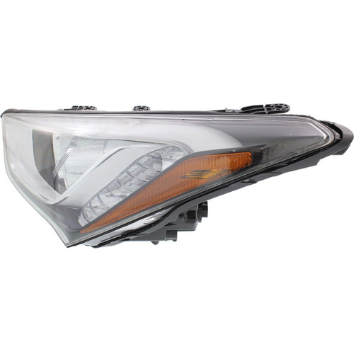 HEAD LAMP LH HALOGEN GLS/LTD MODEL CAPA  REPLACEMENT FOR HYUNDAI SANTA FE-(6-7 SEATER) 2015 PARTSLINK NUMBER  HY2502175C