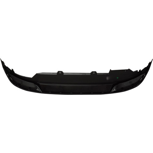 VALANCE RR TEXTURED BLACK W/DUAL OBLONG EXHAUST SEL/R-LINE MODEL  REPLACEMENT FOR VOLKSWAGEN JETTA(TYPE 6) 2019 PARTSLINK NUMBER VW1195118