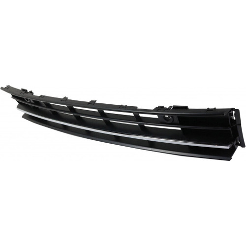GRILLE LOWER CENTER TEXTURED BLACK W/CHROME BAR W/SENSOR W/O GT/R-LINE REPLACEMENT FOR VOLKSWAGEN PASSAT 2019 PARTSLINK NUMBER VW1036142U GRILLE LOWER CENTER TEXTURED BLACK W/CHROME BAR W/SENSOR W/O GT/R-LINE REPLACEMENT FOR VOLKSWAGEN PASSAT 2019 PARTSLINK NUMBER VW1036142U