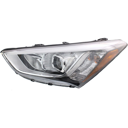 HEAD LAMP LH HALOGEN GLS/LTD MODEL CAPA  REPLACEMENT FOR HYUNDAI SANTA FE-XL (CANADA) 2015 PARTSLINK NUMBER  HY2502175C