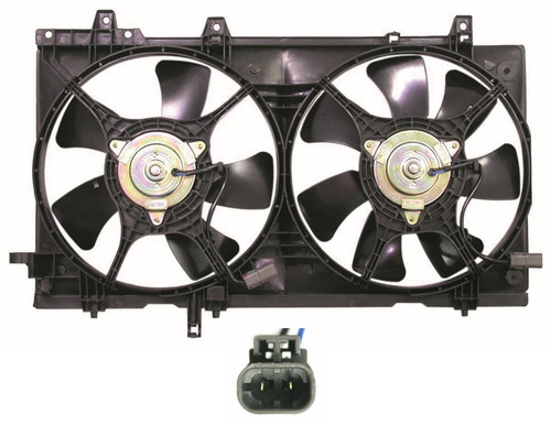 COOLING FAN ASSY W/TURBO REPLACEMENT FOR SUBARU FORESTER 2008 PARTSLINK NUMBER  SU3115109