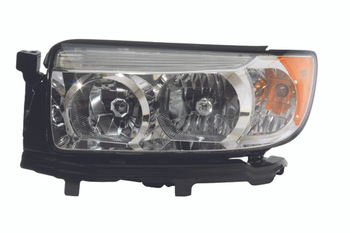 HEAD LAMP LH CAPA REPLACEMENT FOR SUBARU FORESTER 2008 PARTSLINK NUMBER  SU2502119C