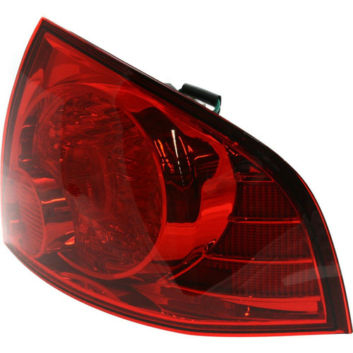 TAIL LAMP LH BASE-S HQ REPLACEMENT FOR NISSAN SENTRA 2005 PARTSLINK NUMBER NI2801159