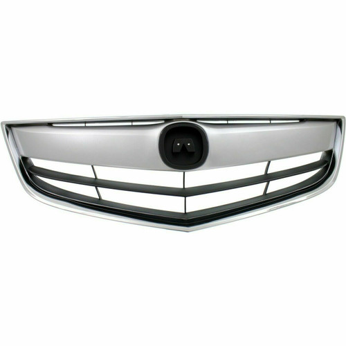 GRILLE W/MOULDING CHROME/BLACK REPLACEMENT FOR ACURA 2013 ILX HYBRID PARTSLINK NUMBER AC1200117