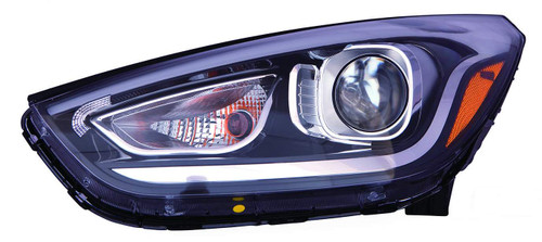 HEAD LAMP LH HALOGEN CAPA  REPLACEMENT FOR HYUNDAI TUCSON 2015 PARTSLINK NUMBER  HY2502185C