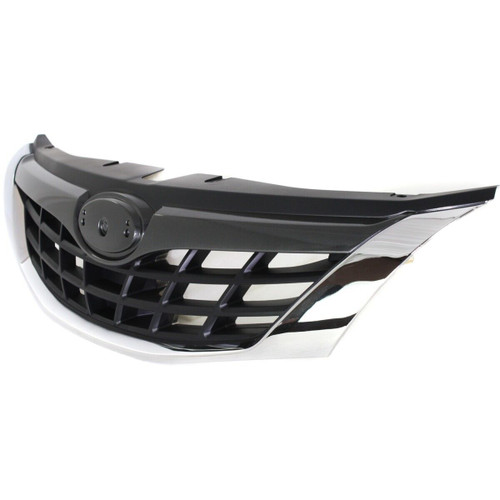 GRILLE GRAY REPLACEMENT FOR SUBARU IMPREZA 2008 PARTSLINK NUMBER  SU1200137