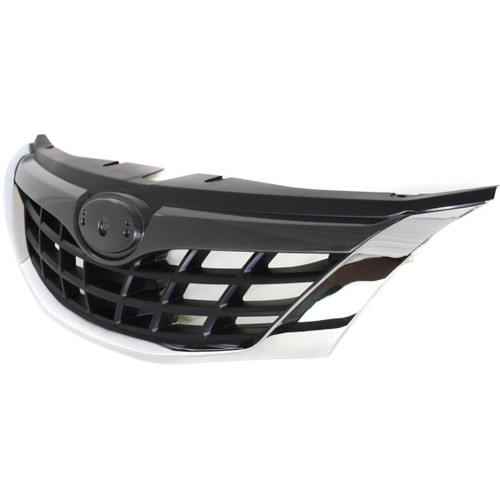GRILLE GRAY REPLACEMENT FOR SUBARU IMPREZA WRX 2008 PARTSLINK NUMBER  SU1200137