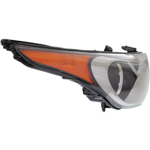 HEAD LAMP RH NON-PROJECTION FOR NON-TURBO MODEL CAPA  REPLACEMENT FOR HYUNDAI VELOSTER 2015 PARTSLINK NUMBER  HY2503168C