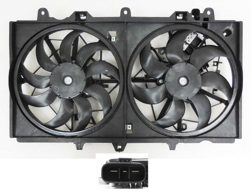 COOLING FAN ASSY 3.0L V6 W/O HIGH OUTPUT  REPLACEMENT FOR INFINITI Q50 SEDAN 2015 PARTSLINK NUMBER  IN3115114