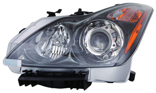 HEAD LAMP LH HID W/DARK TITANIUM BEZEL HQ  REPLACEMENT FOR INFINITI Q60 COUPE 2015 PARTSLINK NUMBER  IN2502148