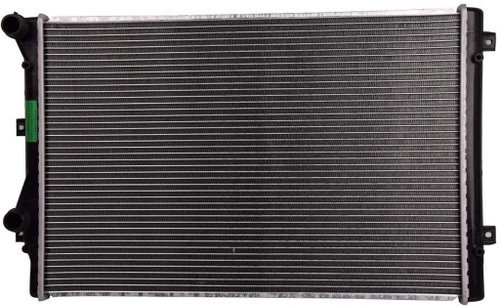 RADIATOR (13212) 2.0L INLET AND OUTLET ON SAME TANK GAS AND DIESEL   REPLACEMENT FOR AUDI A3 2013  PARTSLINK NUMBER  VW3010156