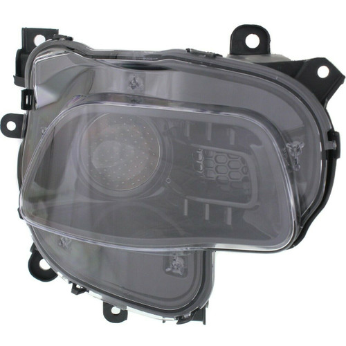 HEAD LAMP RH HALOGEN BLACK BEZEL CAPA  REPLACEMENT FOR JEEP CHEROKEE 2015 PARTSLINK NUMBER  CH2503249C