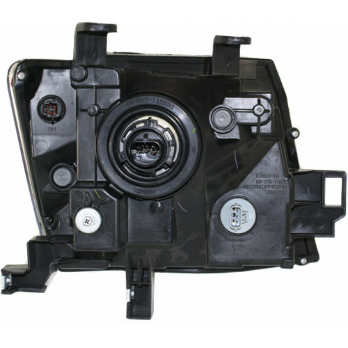 HEAD LAMP LH EXCLUDE 09-15 S/X-MODELS CAPA REPLACEMENT FOR NISSAN XTERRA 2005 PARTSLINK NUMBER  NI2502161C