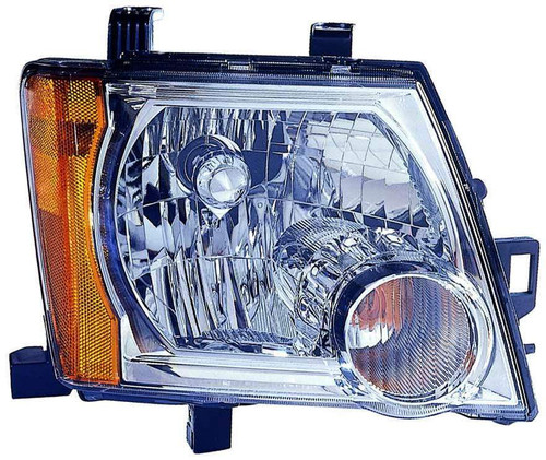HEAD LAMP RH EXCLUDE 09-15 S/X-MODELS HQ REPLACEMENT FOR NISSAN XTERRA 2005 PARTSLINK NUMBER  NI2503161