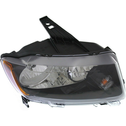 HEAD LAMP RH HALOGEN BLACK BEZEL CAPA  REPLACEMENT FOR JEEP COMPASS MK 2015 PARTSLINK NUMBER  CH2503246C