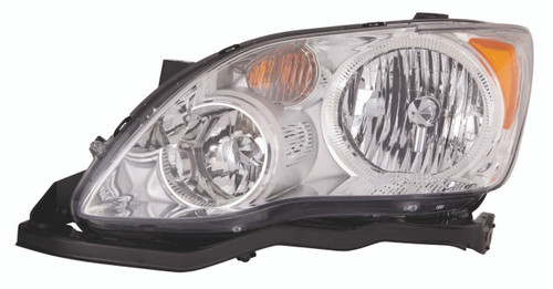HEAD LAMP LH HALOGEN HQ REPLACEMENT FOR TOYOTA AVALON 2008 PARTSLINK NUMBER  TO2502209