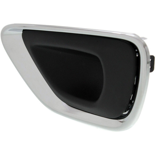 FOG LAMP BEZEL FR LH BLACK W/CHROME MOULDING LTD/LAREDO/OVERLAND  REPLACEMENT FOR JEEP GRAND CHEROKEE 2015 PARTSLINK NUMBER  CH1038147