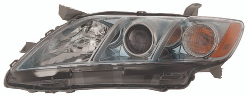 HEAD LAMP LH ASSY USA BUILT HQ REPLACEMENT FOR TOYOTA CAMRY HYBRID 2008 PARTSLINK NUMBER  TO2502200