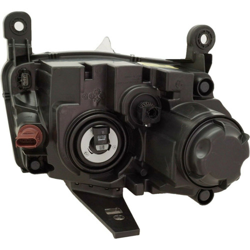 HEAD LAMP LH HALOGEN STD TYPE BLACK BEZEL CAPA  REPLACEMENT FOR JEEP GRAND CHEROKEE 2015 PARTSLINK NUMBER  CH2502308C