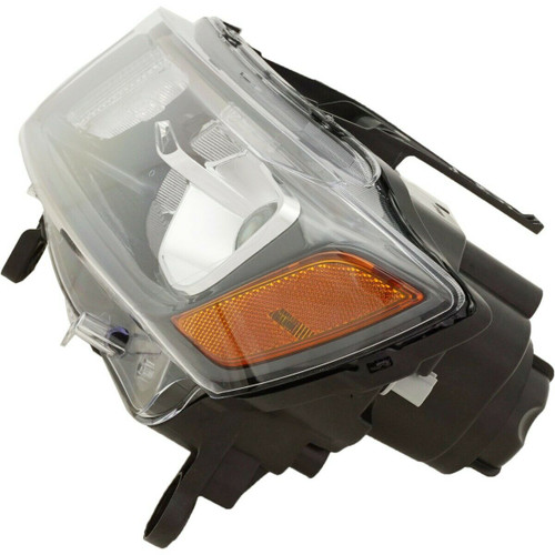 HEAD LAMP LH HALOGEN STD TYPE BLACK BEZEL HQ   REPLACEMENT FOR JEEP GRAND CHEROKEE 2015 PARTSLINK NUMBER  CH2502308