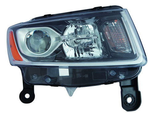HEAD LAMP RH HALOGEN HQ  REPLACEMENT FOR JEEP GRAND CHEROKEE 2015 PARTSLINK NUMBER  CH2503247