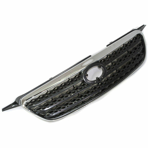 GRILLE CHROME/BLACK CE/LE/S REPLACEMENT FOR TOYOTA COROLLA SEDAN 2008 PARTSLINK NUMBER  TO1200278V