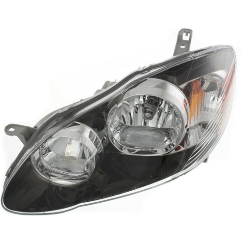 HEAD LAMP LH S/XRS REPLACEMENT FOR TOYOTA COROLLA SEDAN 2008 PARTSLINK NUMBER  TO2502154U