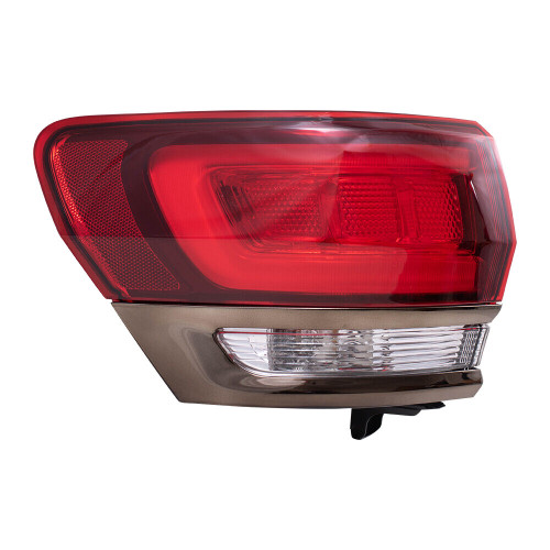 TAIL LAMP LH SILVER CAPA  REPLACEMENT FOR JEEP GRAND CHEROKEE 2015 PARTSLINK NUMBER  CH2804118C