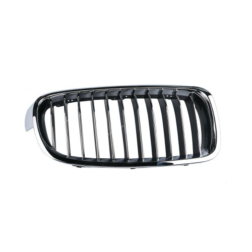 GRILLE LH CHROME/SILVER   REPLACEMENT FOR BMW 3 SERIES SEDAN (EXCLUDE 33OE AND 3401 )2013 PARTSLINK NUMBER  BM1200240